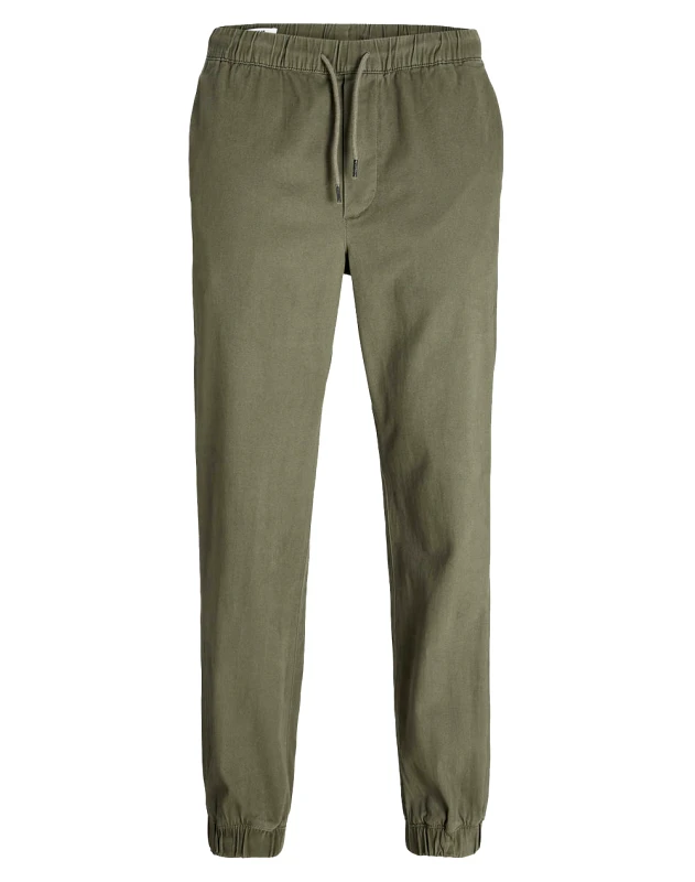 JACK&JONES JACK&JONES JPSTGORDON JJDAVE JOGGER 12224518-Dusty Olive Khaki