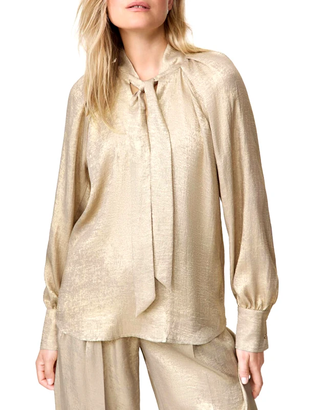TAIFUN TAIFUN BLOUSE 1/1 SLEEVE 660408-11318-09011 Gold