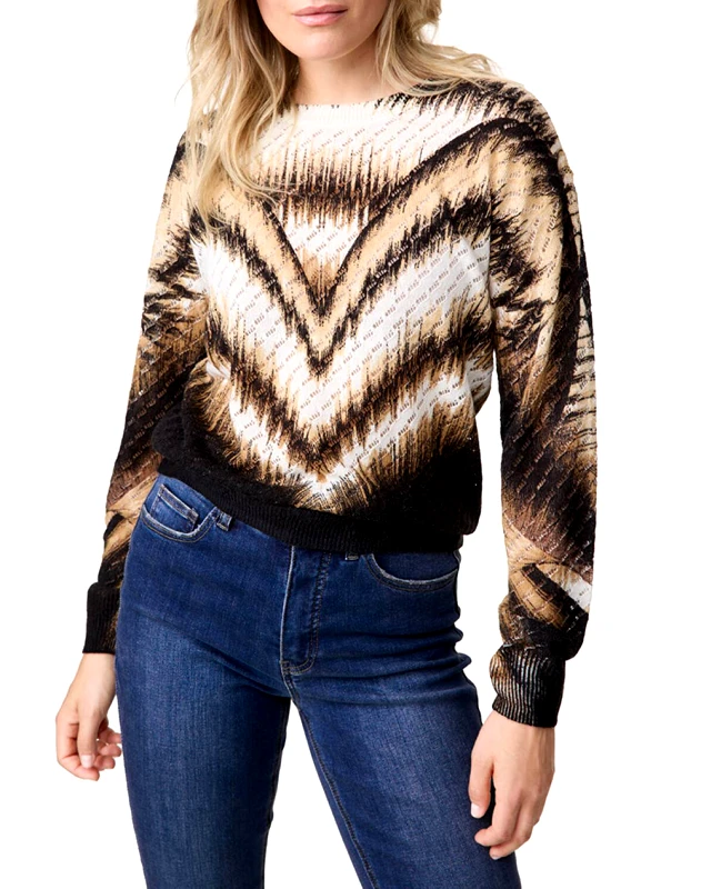 TAIFUN TAIFUN PULLOVER 1/1 SLEEVE 672404-15304-01102 Mixed