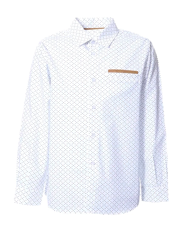 MATOU MATOU ΠΟΥΚΑΜΙΣΟ ΠΑΙΔΙΚΟ BOY 2W24-MF6310-WHITE White