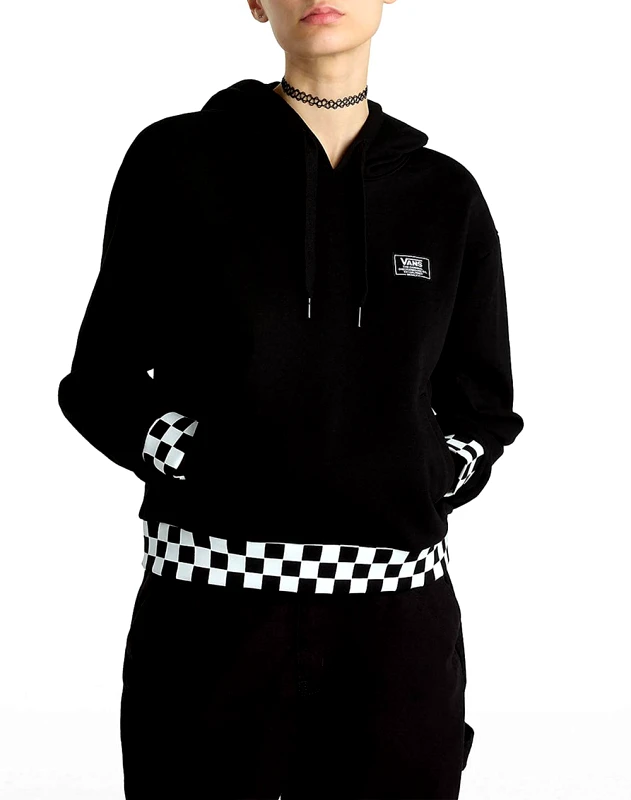 VANS VANS BOOM BOOM CHECK CROP II VN000GJ2BLK1-VNBLK Black