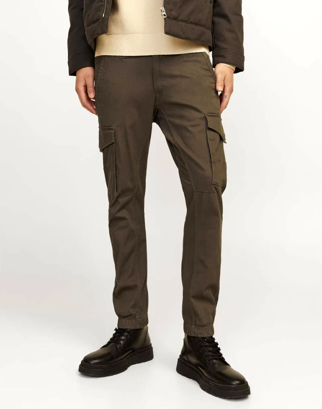 JACK&JONES JACK&JONES ΠΑΝΤΕΛΟΝΙ JJIPAUL JJFLAKE AKM 542 BLACK NOOS 12139912-Wren Brown