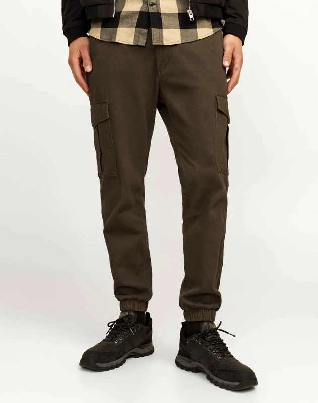JACK&JONES JACK&JONES ΠΑΝΤΕΛΟΝΙ JPSTMARCO JJJOE CUFFED AKM 12186889-Wren Brown