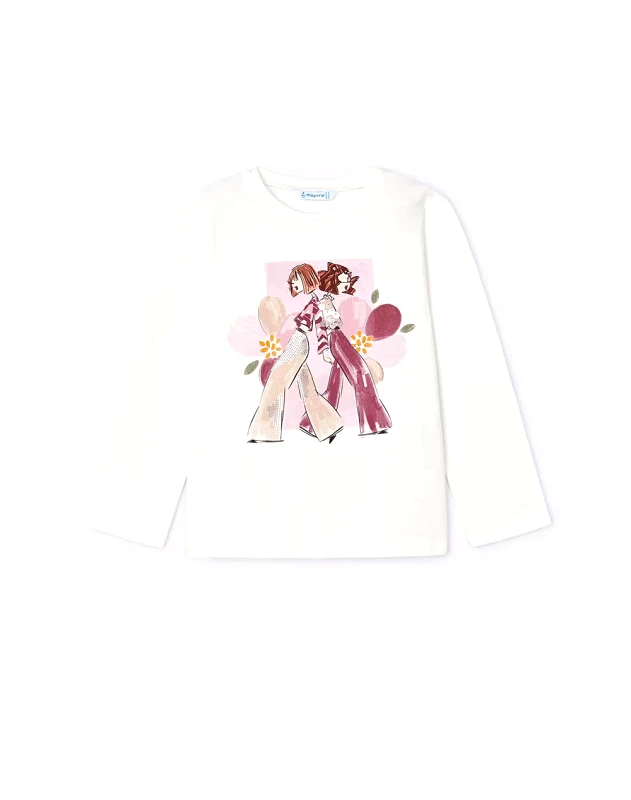 MAYORAL MAYORAL Μπλουζα μακρυμανικη 04067-78 LightPink