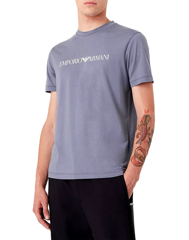 EMPORIO ARMANI EMPORIO ARMANI ΜΠΛΟΥΖΑ T-SHIRT 8N1TN51JPZZ-08C2 SkyBlue