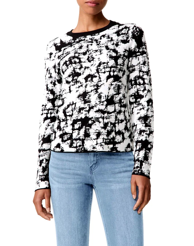 TAIFUN TAIFUN PULLOVER 1/1 SLEEVE 972932-19502-09702 OffWhite