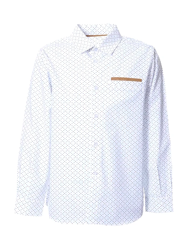 MATOU MATOU ΠΟΥΚΑΜΙΣΟ ΠΑΙΔΙΚΟ BOY 2W24-MF5310-WHITE White