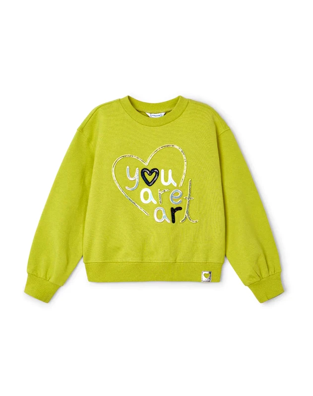 MAYORAL MAYORAL Φουτερ κεντημα 04479-61 Lime