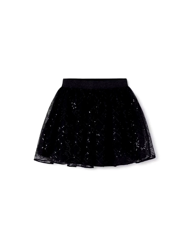 MAYORAL MAYORAL Φουστα τουλι 07971-30 Black
