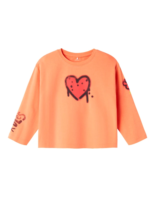 NAME IT NAME IT NMFNOA RLX LS TOP BOX 13233048-Fusion Coral Coral