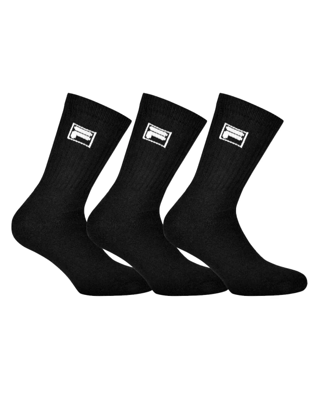FILA FILA F9000 MAN SOCKS 3PACK ΚΑΛΤΣΑ F9000-200 Black