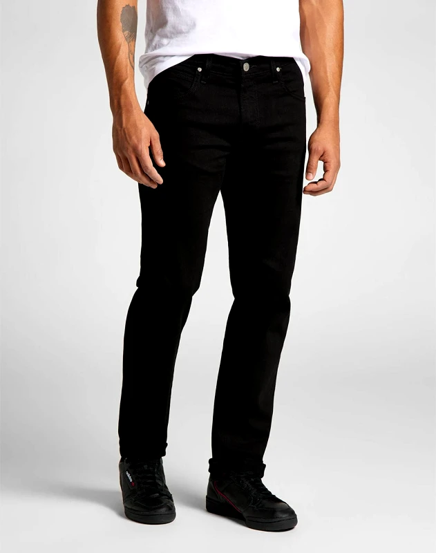 LEE LEE PANTS Daren Zip Fly CLEAN BLACK L707HFAE-DENIM DenimBlack