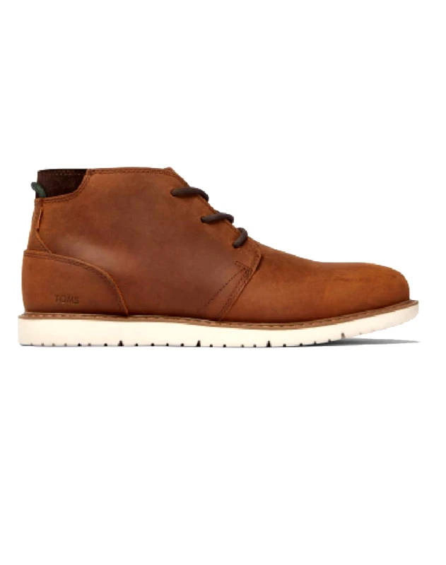TOMS TOMS WR TPZ BRWN LTH MN NAVI BOOT 10016893-BRN Tan