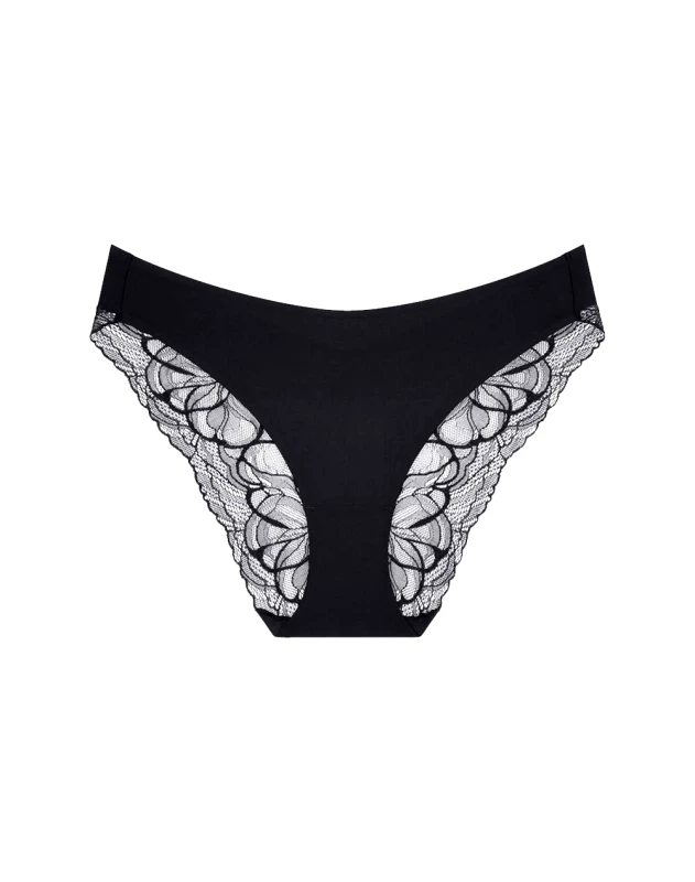 TRIUMPH TRIUMPH Body Make-Up Illusion Lace Highleg Tai 10219711-0004 Black
