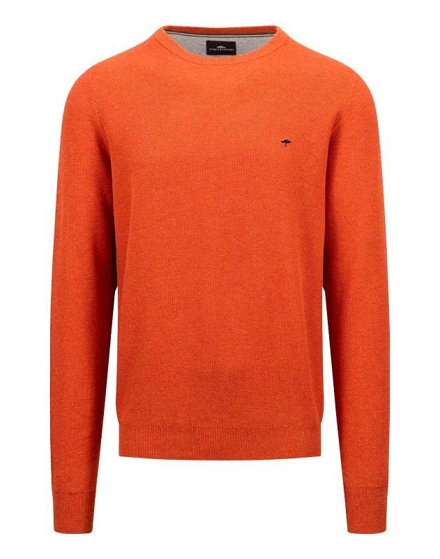 FYNCH-HATTON FYNCH HATTON KNITWEAR 1414 220-302 Orange
