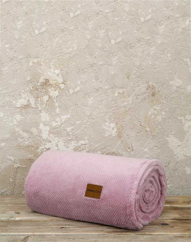 NIMA HOME NIMA Κουβέρτα Μονή Jacquard - Mellow Pink (Διαστάσεις: 150x220εκ) N30198
