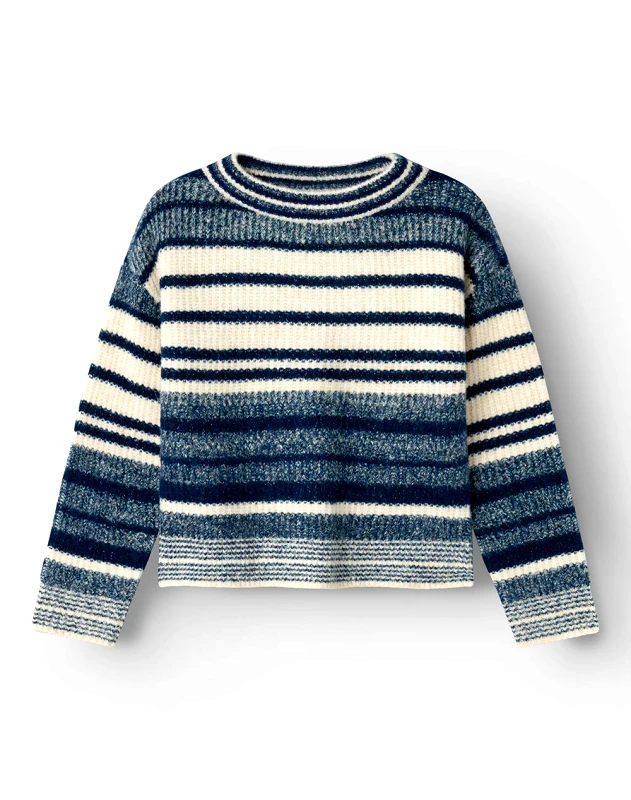 NAME IT NAME IT NKFORICOLE LS KNIT 13233087-Ocean Cavern Multi