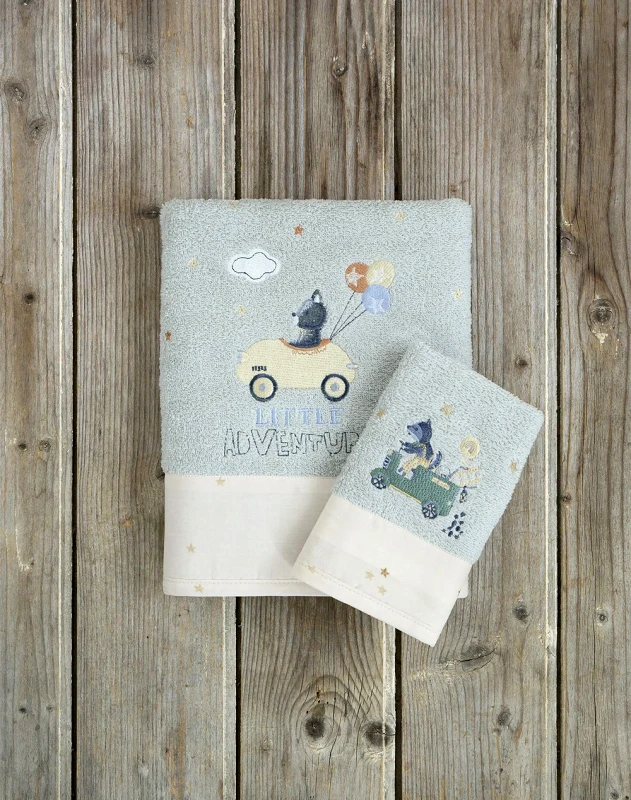 NIMA HOME NIMA Σετ Πετσέτες - Little Adventure (Διαστάσεις: 30x50 + 70x140 εκ.) N33711