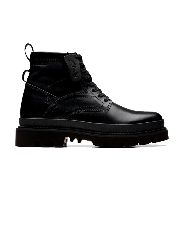 CLARKS CLARKS Badell Hi 26178485-WP Black WLined Black