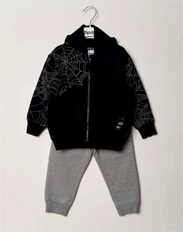 SPRINT SPRINT SET BABY BOY ( Ηλικία: 95% Βαμβάκι, 5% Ελαστάνη ) 221-1062-S200 Black