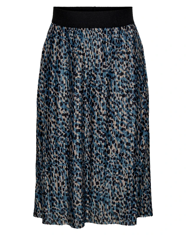 ONLY ONLY ΦΟΥΣΤΑ KOGELEMA AOP SKIRT JRS 15215152-Blue Mirage Mixed