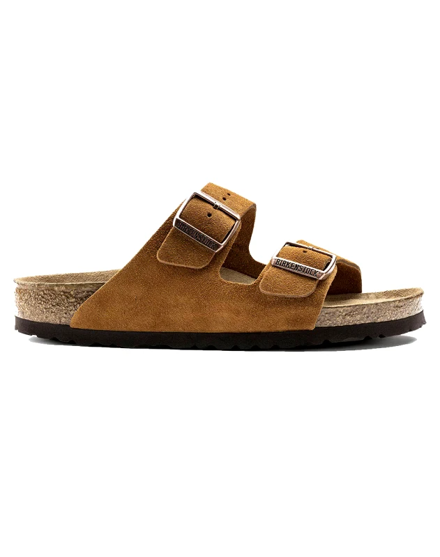 BIRKENSTOCK BIRKENSTOCK S25 LEATHER ARIZONA SFB LEVE MINK 35 - 46 NARROW CORE ESSENTIAL ΠΑΠΟΥΤΣΙ UNISEX 1009527003546-MINK Tan