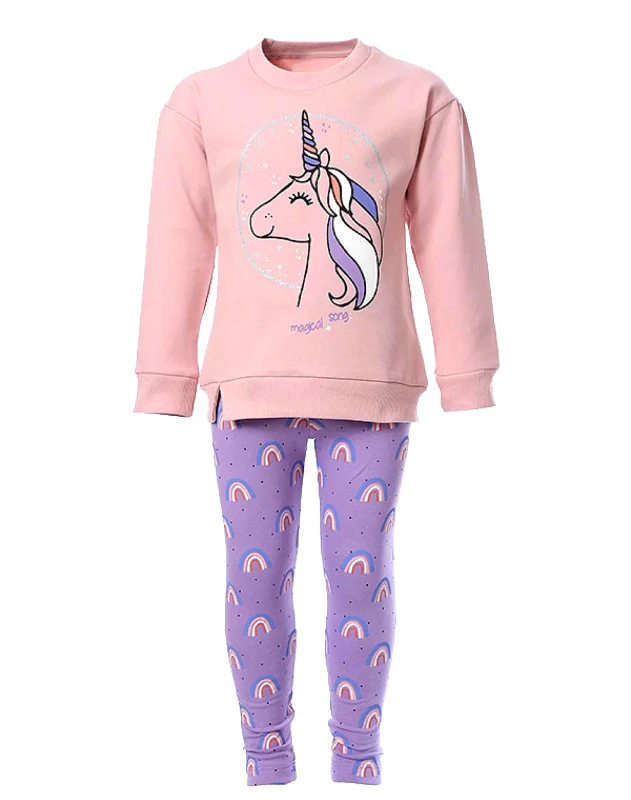 MATOU MATOU ΣΕΤ ΦΟΡΜΑ ΠΑΙΔΙΚΟ GIRL 1W24-YZA3601-SAUMON Pink
