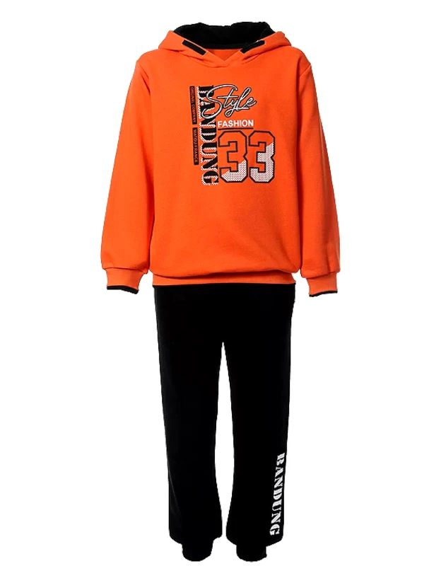 MATOU MATOU ΣΕΤ ΦΟΡΜΑ ΠΑΙΔΙΚΟ BOY 1W23-MFA1230A-ORANGE Orange
