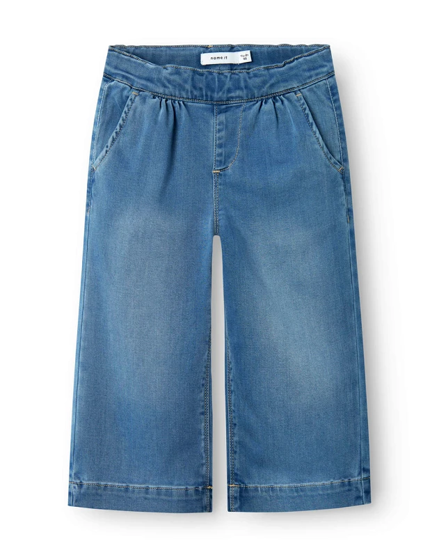 NAME IT NAME IT NMFBELLA WIDE JEANS 6485-TO NOOS 13230743-Medium Blue Denim JeanBlue