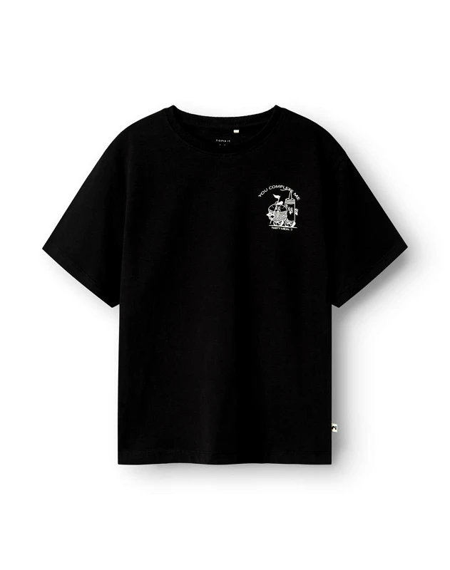 NAME IT NAME IT NKMTOBOBBI SS NREG TOP BOX 13238780-BLACK Black