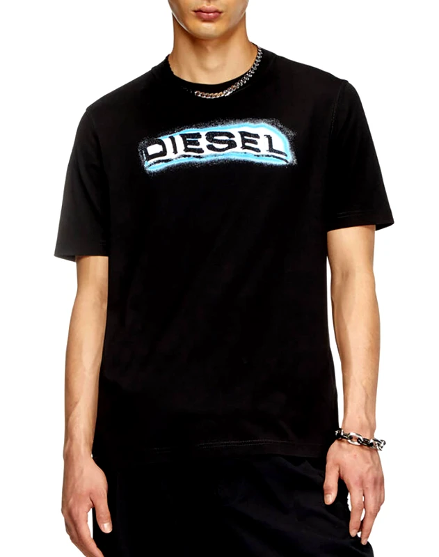 DIESEL DIESEL T-ADJUST-R4 T-SHIRT A163970GRAI-9XX Black