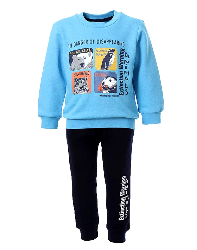 MATOU MATOU ΣΕΤ ΦΟΡΜΑ ΠΑΙΔΙΚΟ BOY 1W24-YZA3702-TURQUOISE Turquoise