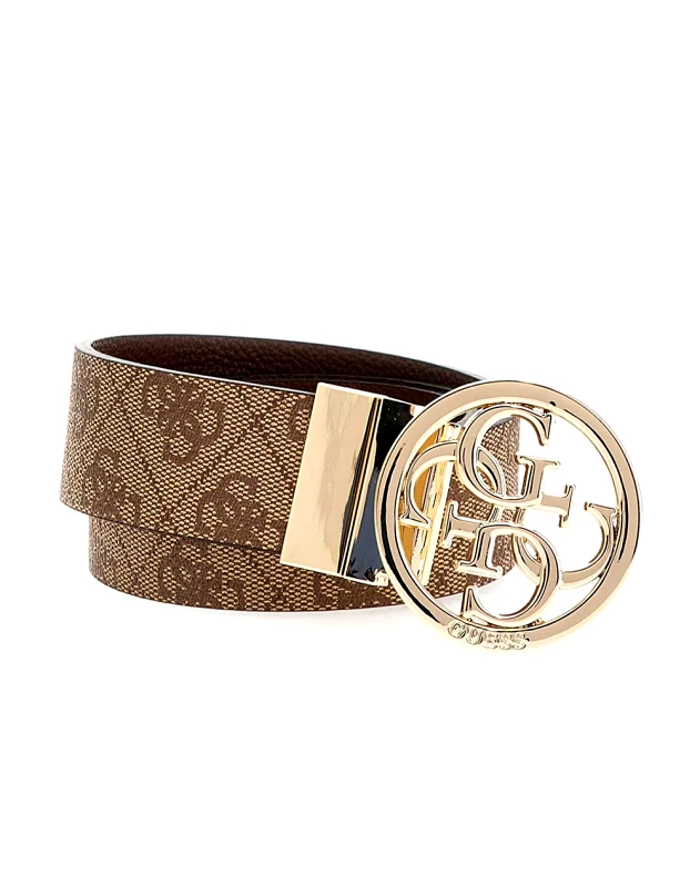 GUESS GUESS NOELLE ADJ & REV PANT BELT H35 ΖΩΝΗ ΓΥΝΑΙΚΕΙΟ BW9166P4235-LTL Tan