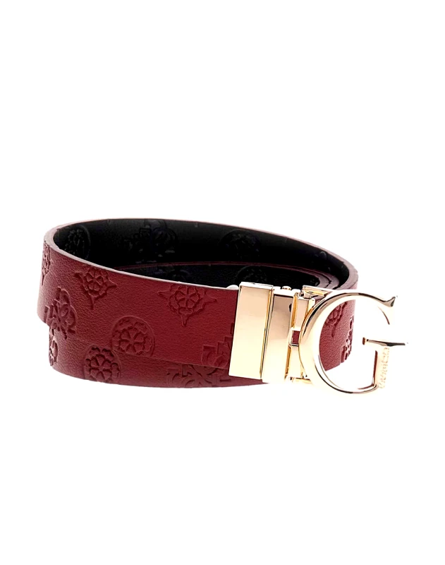 GUESS GUESS GERTY ADJ&REV PANT BELT ΖΩΝΗ ΓΥΝΑΙΚΕΙΟ BW7861P3430-RMU DarkRed