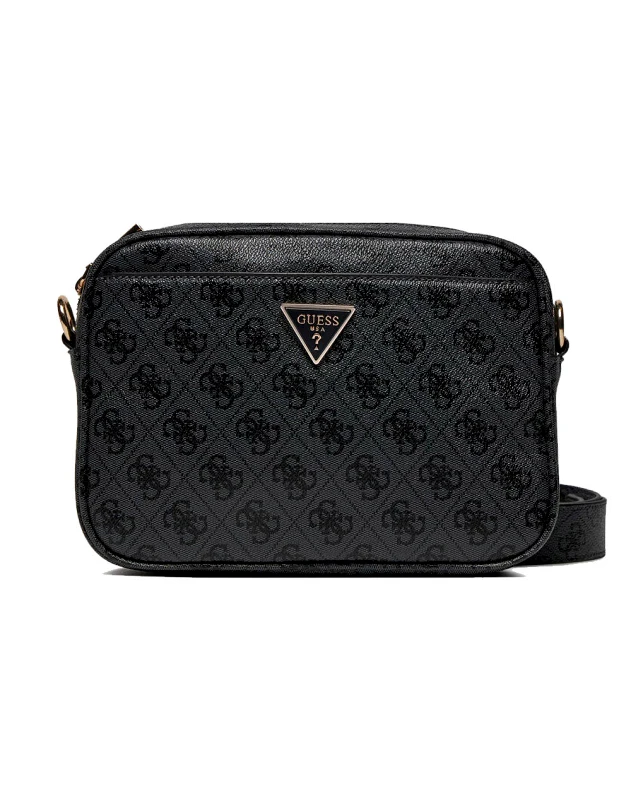 GUESS GUESS MERIDIAN CAMERA BAG ΤΣΑΝΤΑ ΓΥΝΑΙΚΕΙΟ (Διαστάσεις: 24 x 16 x 6 εκ.) HWSG8778140-CLO Black