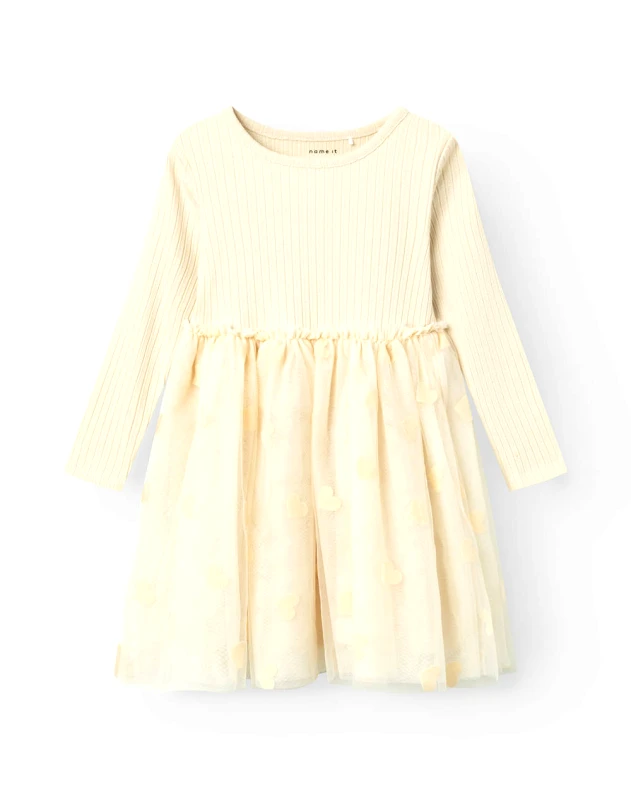 NAME IT NAME IT NMFNAJAS LS DRESS 13233782-Summer Sand Yellow