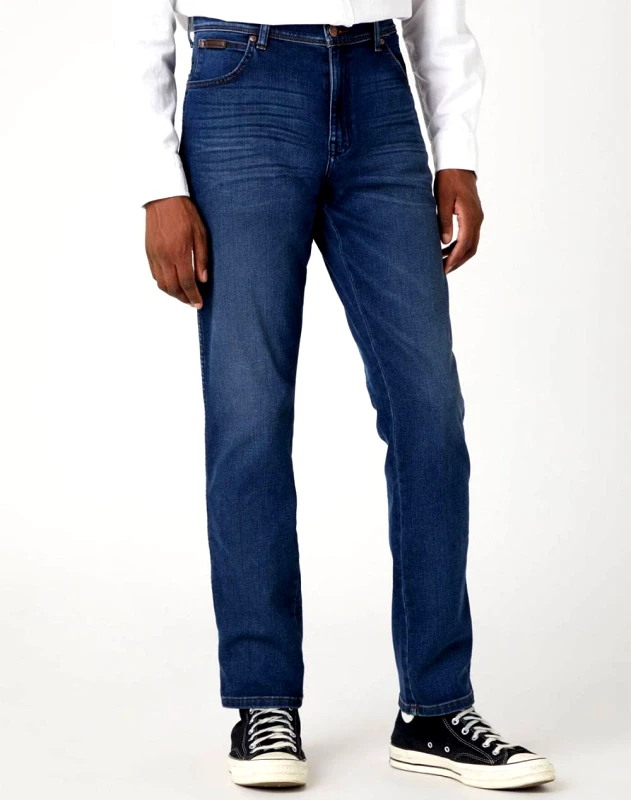 WRANGLER WRANGLER TEXAS SLIM SILKYWAY W12SCV39X-SILKYWAY DenimBlue