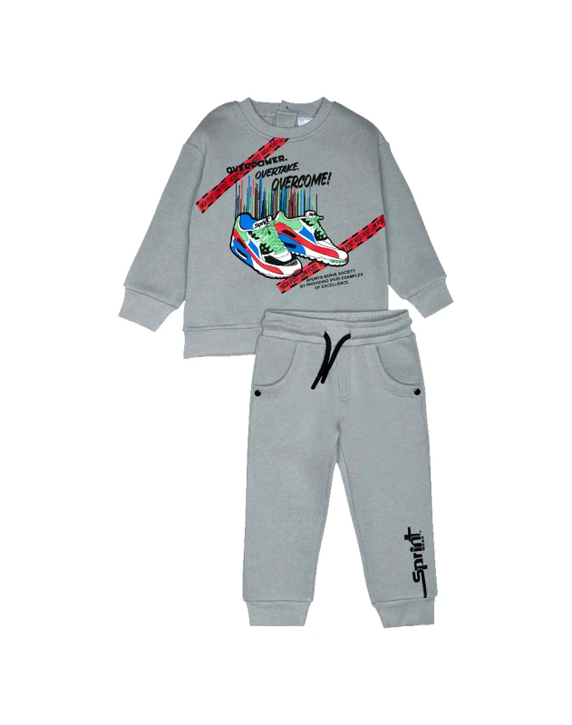 SPRINT SPRINT SET BABY BOY 242-1023-S160 LightGray
