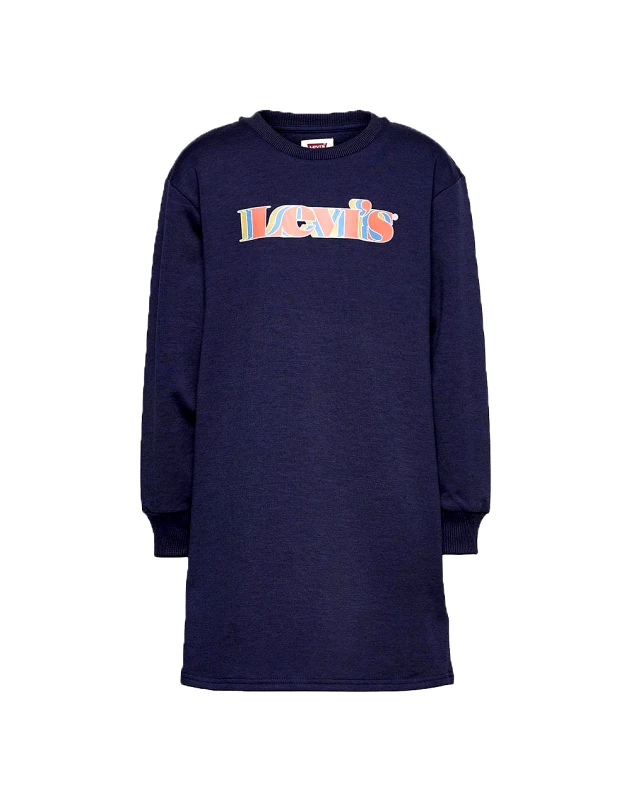 LEVIS LEVIS  LS FLEECE DRESS 4ED735-B5S DarkBlue