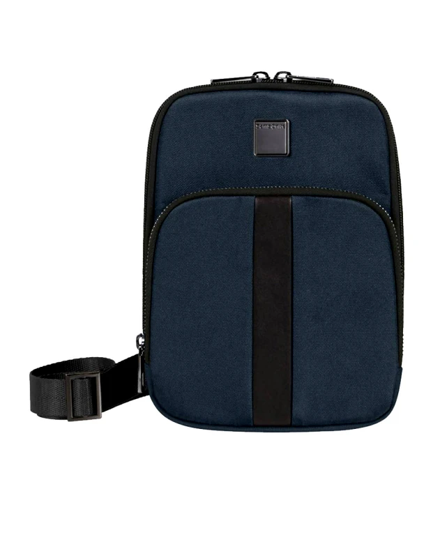 SAMSONITE SAMSONITE ΤΣΑΝΤΑ ΩΜΟΥ SACKSQUARE-CROSSOVER S 7.9" (Διαστάσεις: 15.5 x 4.5 x 22 εκ.) 146474-SM1090-SM1090 DarkBlue