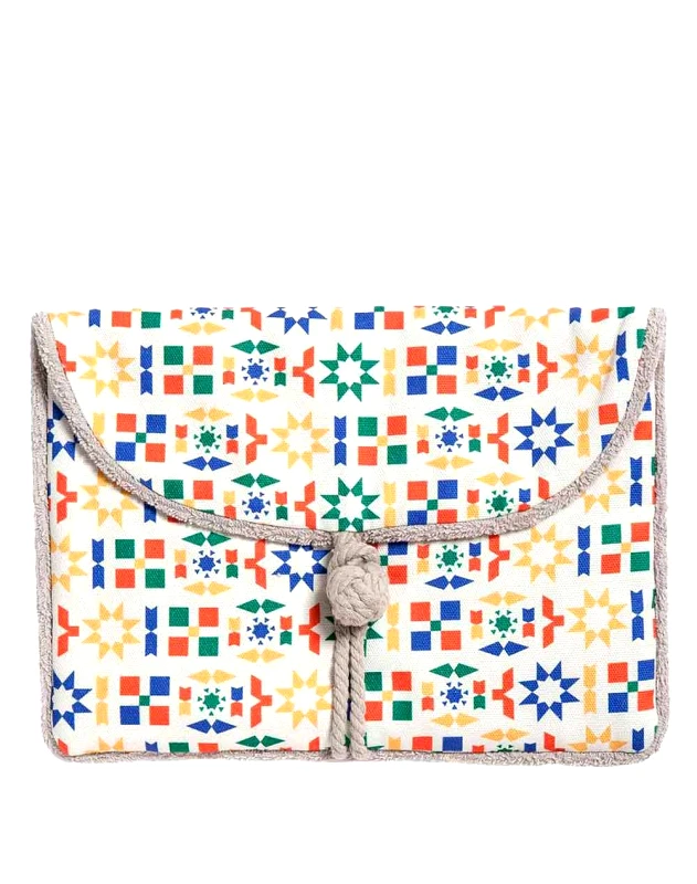 SUN OF A BEACH SUN OF A BEACH FORMENTERA ENVELOPE POUCH (Διαστάσεις: 25 x 35 εκ) S21-EN-FOR-CNV-GRG-Formentera Multi