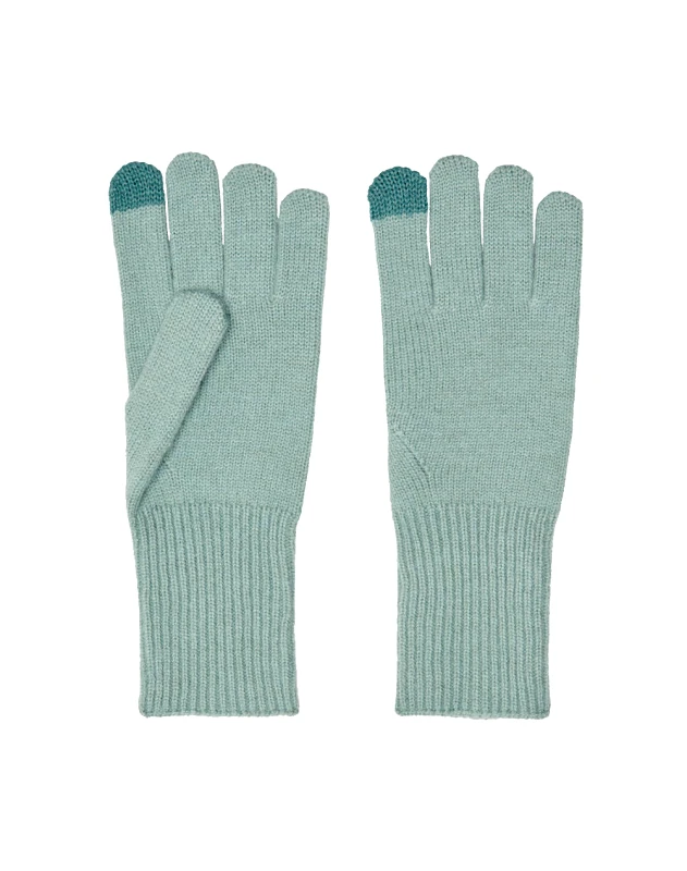 ONLY ONLY ONLASTRID KNIT GLOVES CC LightBlue