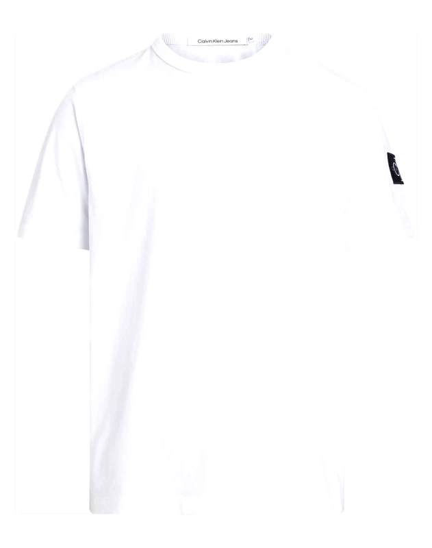 CALVIN KLEIN CALVIN KLEIN JEANS BADGE TEE J30J323484-YAF White