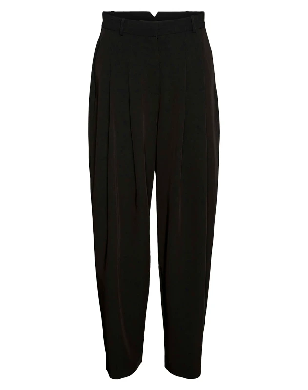 AWARE BY VERO MODA AWARE JAN VMISABELLE HW PANTS VMA 10300585-BLACK Black