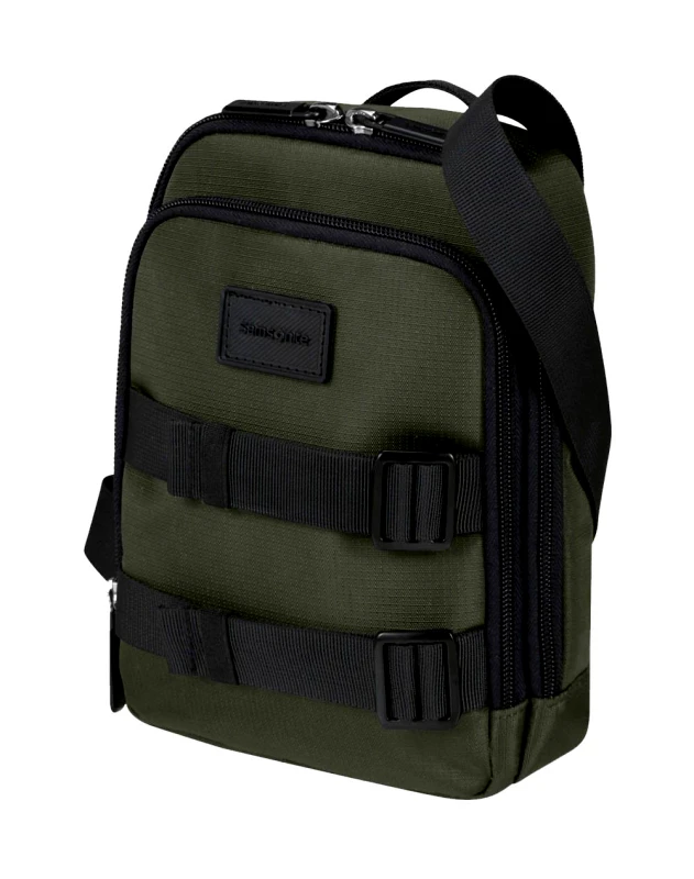 SAMSONITE SAMSONITE ΤΣΑΝΤΑ ΩΜΟΥ SACKMOD-CROSSOVER S 7.9" (Διαστάσεις: 15,5. x 4,5 x 22 εκ.) 146458-SM3869-SM3869 Olive