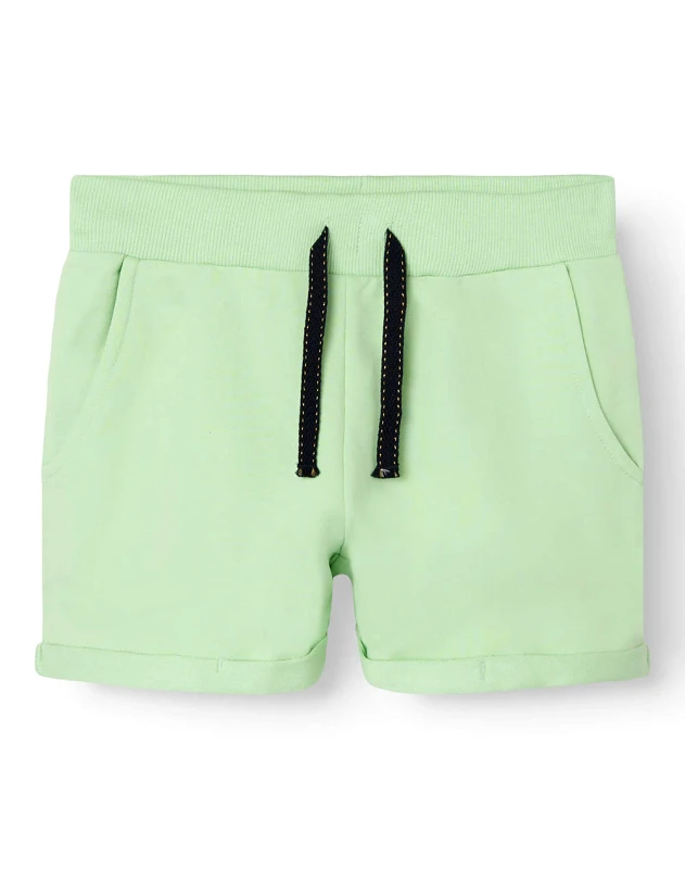 NAME IT NAME IT NKFVOLTA SWE SHORTS UNB F NOOS 13201013-Green Ash LightGreen