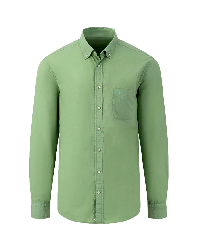 FYNCH-HATTON FYNCH-HATTON SHIRTS 1413 7010-715 Green