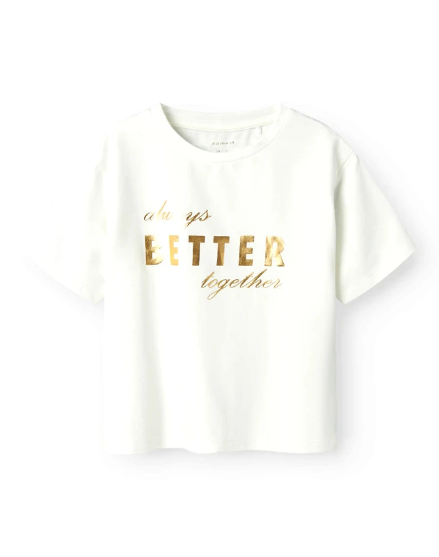 NAME IT NAME IT NMFBRIRA NREG SS TOP 13240257-Cloud Dancer White