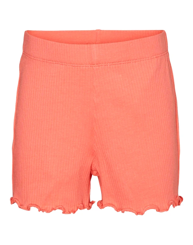 VERO MODA VERO MODA VMLAVENDER NW SHORTS JRS GIRL 10285291-Georgia Peach Orange