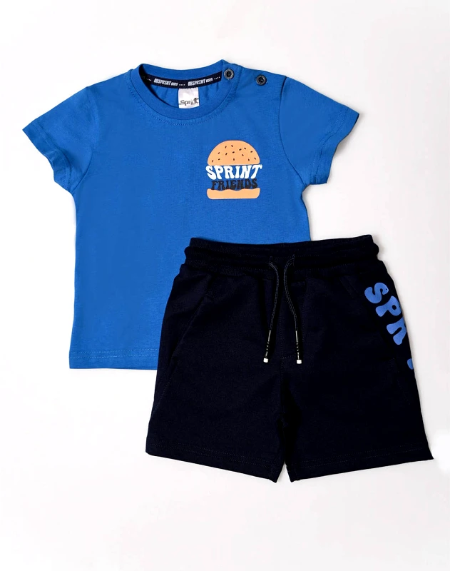 SPRINT SPRINT SET BABY BOY 231-1011-S303 RoyalBlue